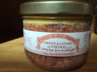 Terrine de canard au foie gras