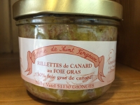 Rillettes de canard au foie gras