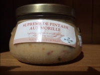 Suprême de pintade aux morilles cons