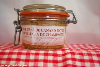 Foie gras de canard au ratafia de champagne