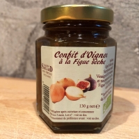 Confit d'oignon à la figue séche bio