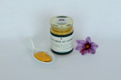 Moutarde de reims au safran