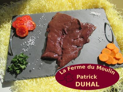 Foie tranche boeuf