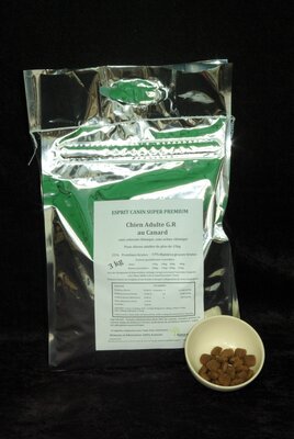 Chien adulte gr canard 3kg