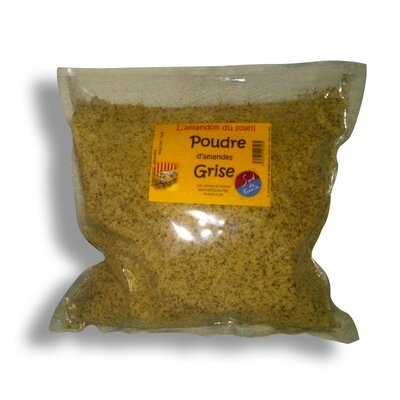 Poudre d'amande grise ou entière