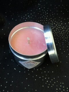Bougie en cire de soja, parfum fleur de lotus