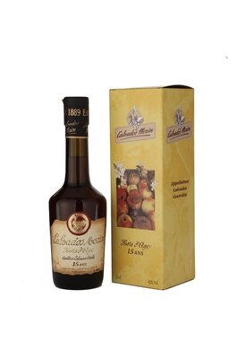 Calvados morin hors d'âge 15 ans 42% 35 cl
