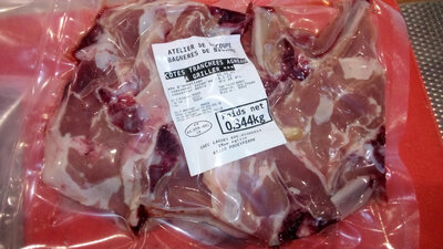 Côtelettes d'agneau de lait