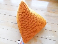 Coussin laine - berlingot