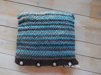 Coussin laine - oasis