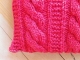 Coussin laine - magenta - image 4