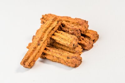Petit four 'goût pizza' [ bio et sans gluten ]