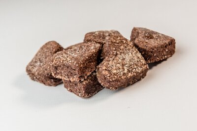 Petit coeur amande - chocolat [ bio et sans gluten ]