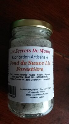 Fond de sauce - forestière vegan