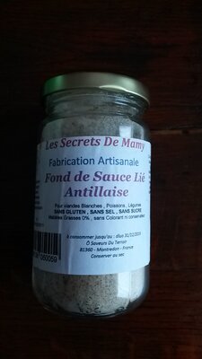 Fond de sauce - antillaise vegan