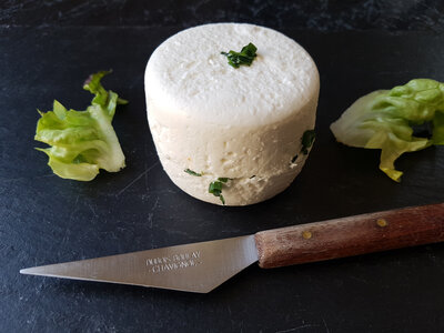2 x chèvre fermier frais ciboulette