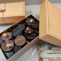 Boîte de chocolats bio poudr 315 g