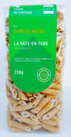 Pâtes bio en tube