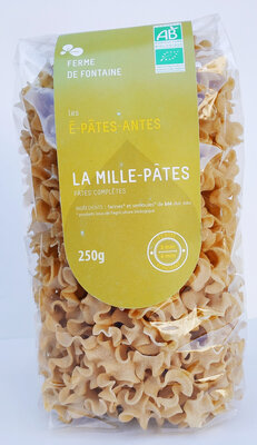 Pâtes bio la mille pâtes