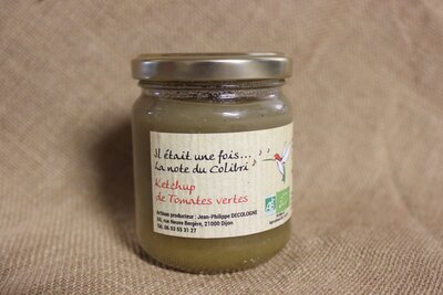 Ketchup de tomates vertes