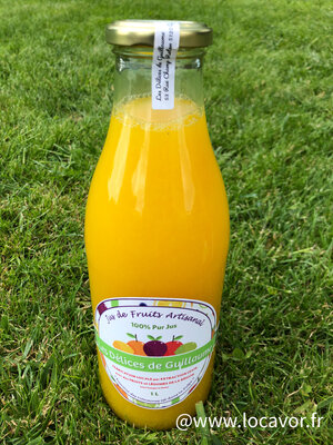 Jus d'orange 100 % pur jus
