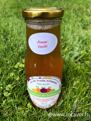 Jus aromatisé pomme vanille