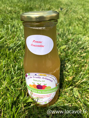 Jus pomme concombre 100 % pur jus