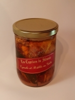 épaule et râble au vin poivre vert