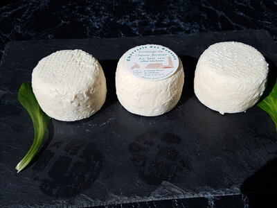 3 x chèvre fermier mi-sec au lait c