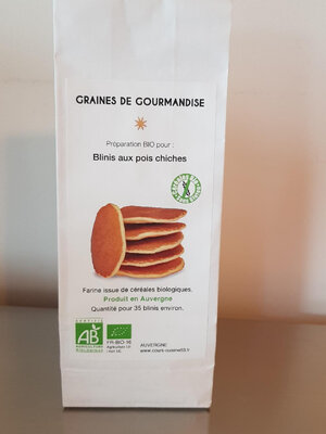 Prep. blinis de pois chiches