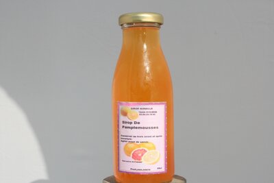 Sirop de pamplemousse bouteille de 25cl
