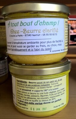 Beurre clarifié 'ghee'