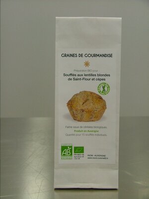 Prep. souffles aux lentilles blondes de saint flour et cepes