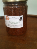 Lentilles vertes picardes cuisinées nature