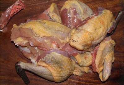 Pintade découpée 1.5kg
