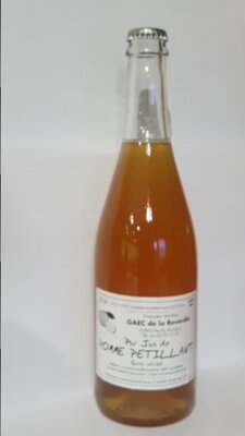 Jus de pomme petillant