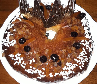 A2.gâteau de rois aux fruits confits-500g