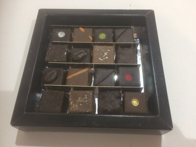 Chocolats bonbons ganache x16 pièce
