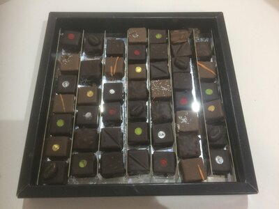 Chocolats bonbons ganache x50 pièces