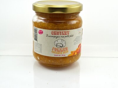 Chutney de pommes abricots secs 200 g