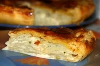 Tourte endives et chèvre