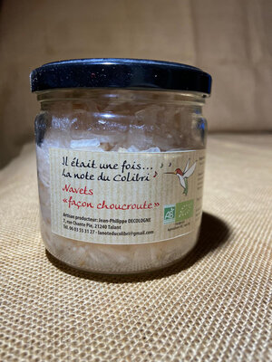 Navet 'façon choucroute'