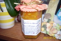 Confiture d'oranges au miel