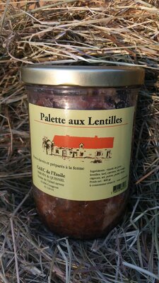 Palette aux lentilles