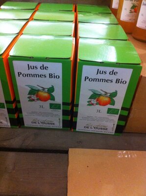 Cubi de jus de pomme bio 3l