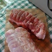 Roti de porc echine