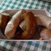 Saucisson a l'ail fume