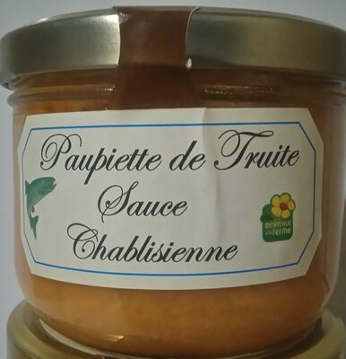 Paupiettes de truite sauce chablisienne