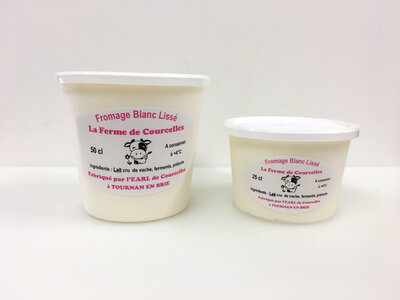 Fromage blanc lisse