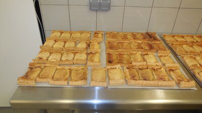 Tarte feuilletée aux pommes